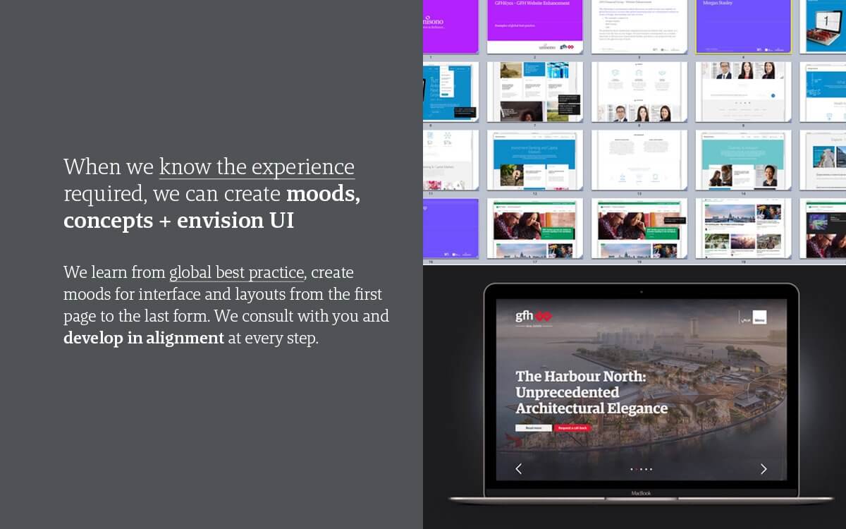 leading web design agency uses global benchmarks